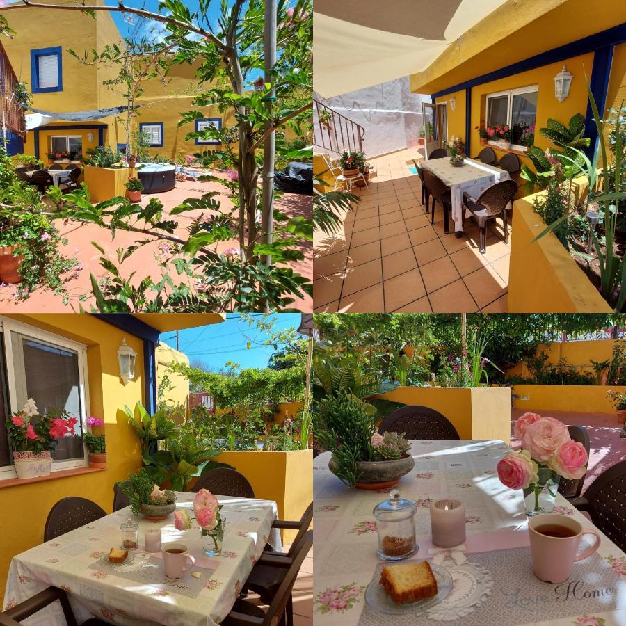 Casa Maestro Lelo - Acogedora Casa Rural Canaria Con Patios Y Jardines De Flores Las Palmas de Gran Canaria Exterior foto