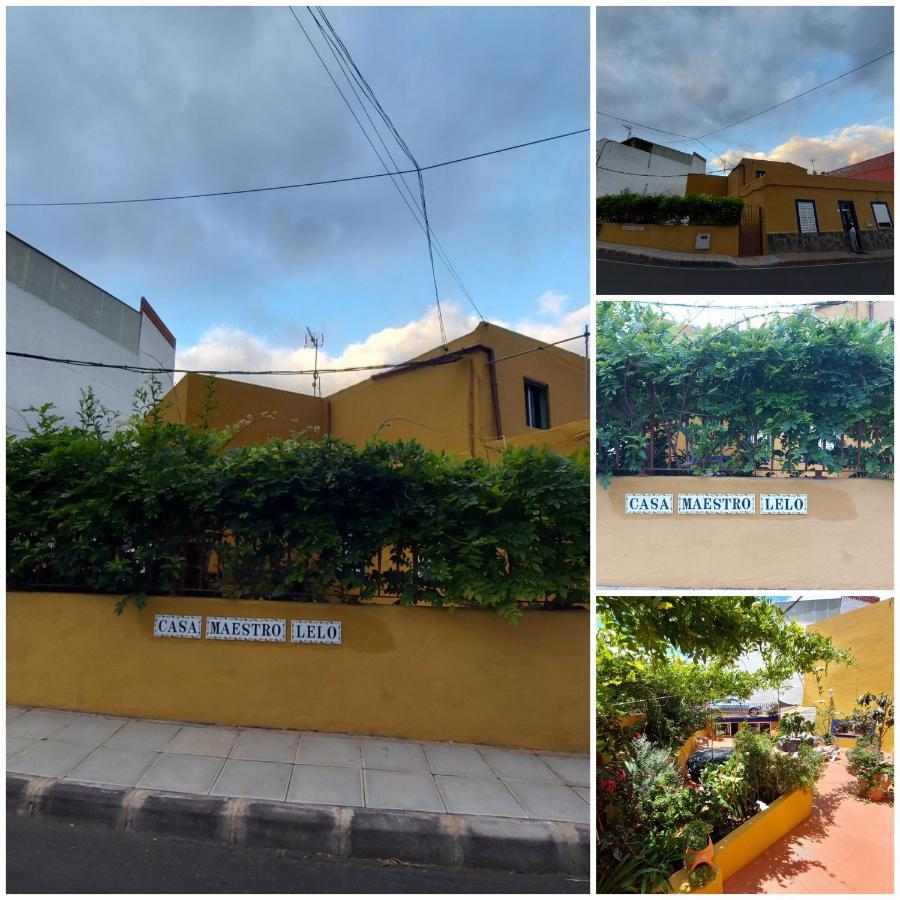Casa Maestro Lelo - Acogedora Casa Rural Canaria Con Patios Y Jardines De Flores Las Palmas de Gran Canaria Exterior foto